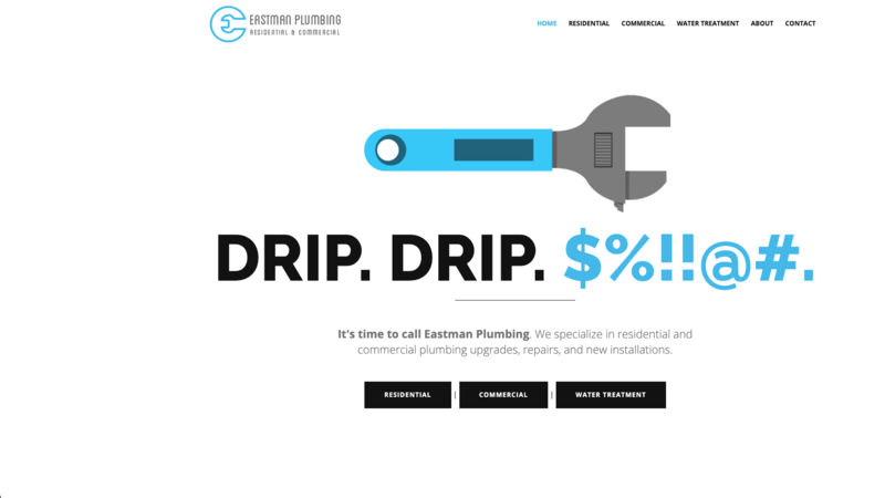 Eastman Plumbing website
